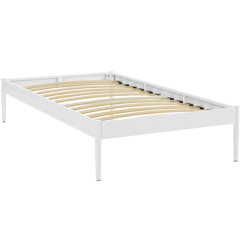 Modway Elsie Twin Bed Frame - White - MOD-5472 | Beds | Modishstore - 5