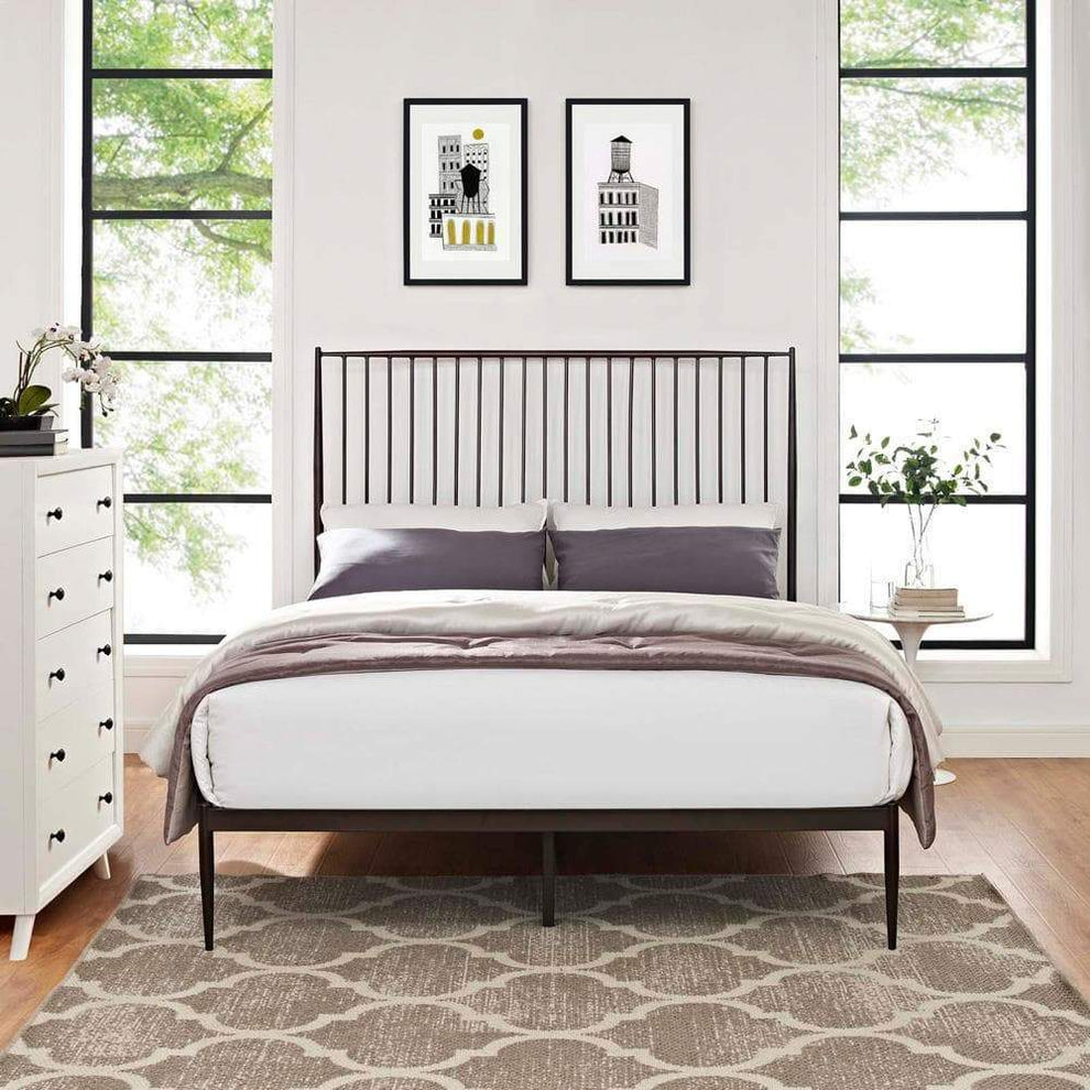 Modway Annika Queen Platform Bed - MOD-5478 | Beds | Modishstore - 1
