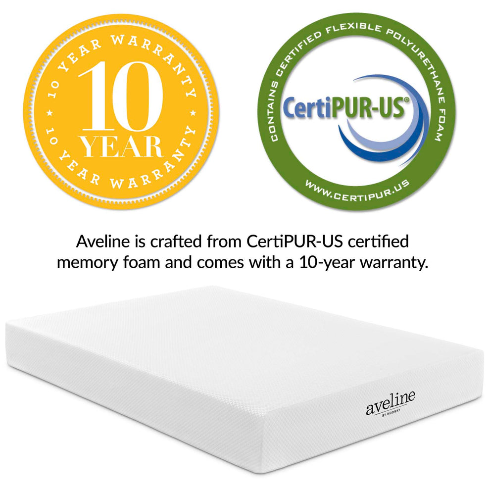 Modway Aveline 10" King Mattress - White - MOD-5489 | Mattresses | Modishstore - 6