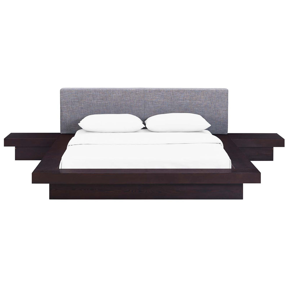 Freja 3 Piece Queen Fabric Bedroom Set By Modway - MOD-5492 | Bedroom Sets | Modishstore - 6