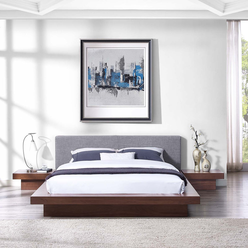 Freja 3 Piece Queen Fabric Bedroom Set By Modway - MOD-5492 | Bedroom Sets | Modishstore - 5