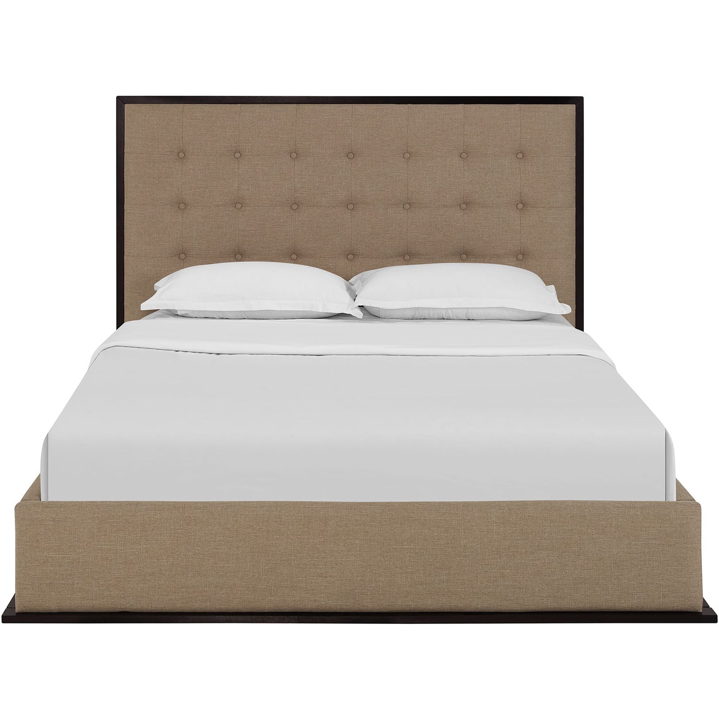 Madeline Queen Upholstered Fabric Bed Frame By Modway - MOD-5499 | Beds | Modishstore - 5