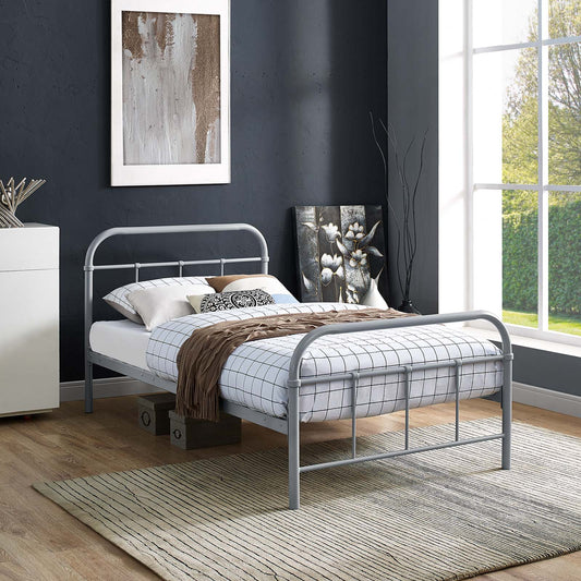 Maisie Twin Stainless Steel Bed Frame By Modway - MOD-5531 | Beds | Modishstore