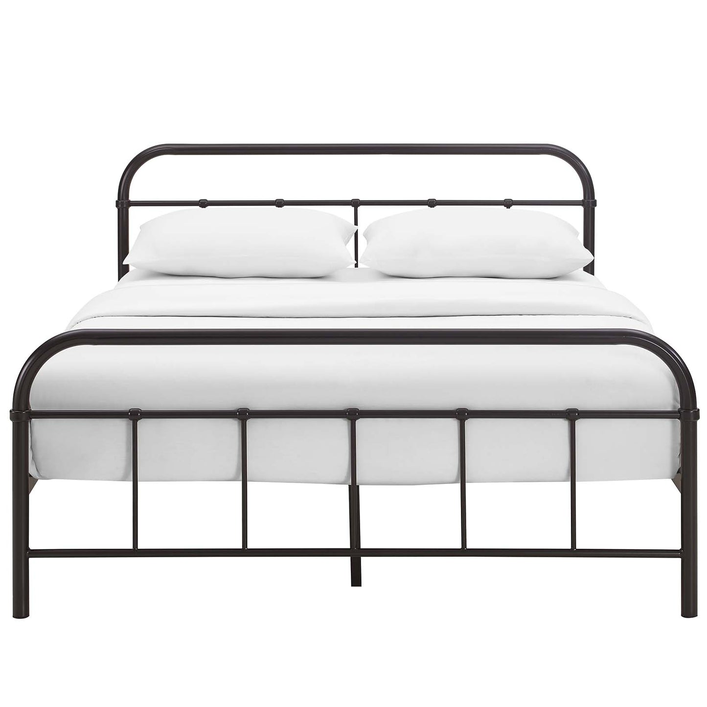 Maisie Full Stainless Steel Bed Frame By Modway - MOD-5532 | Beds | Modishstore - 5