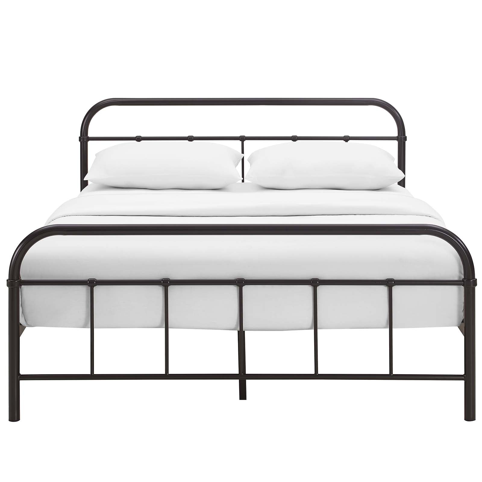 Maisie Full Stainless Steel Bed Frame By Modway - MOD-5532 | Beds | Modishstore - 5