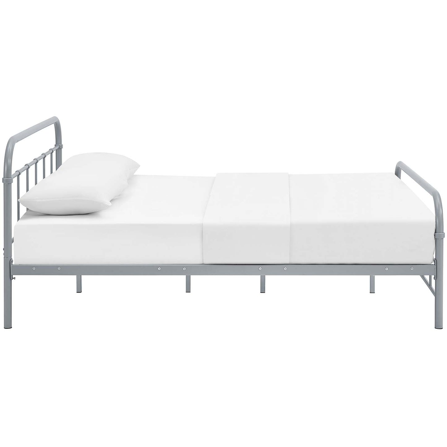 Maisie Full Stainless Steel Bed Frame By Modway - MOD-5532 | Beds | Modishstore - 11