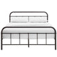 Modway Maisie Queen Stainless Steel Bed Frame | Beds | Modishstore-7
