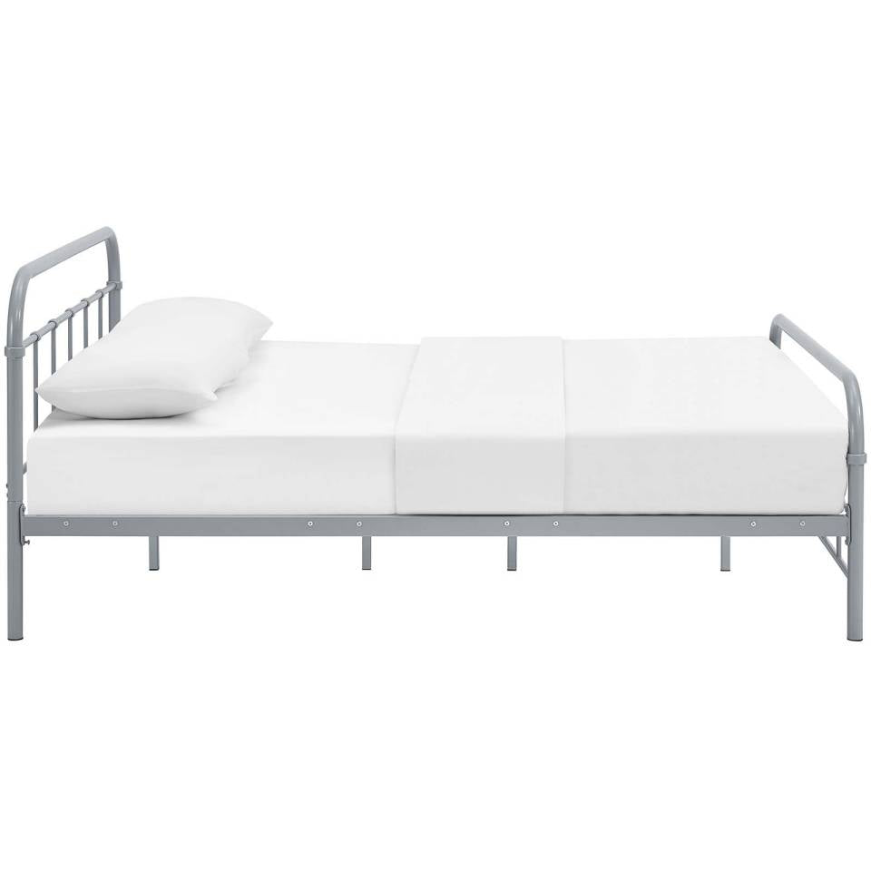 Modway Maisie Queen Stainless Steel Bed Frame - MOD-5533 | Beds | Modishstore - 2