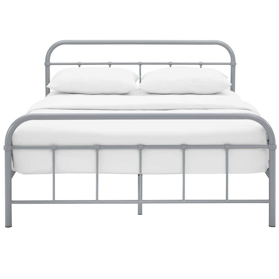 Modway Maisie Queen Stainless Steel Bed Frame - MOD-5533 | Beds | Modishstore - 3
