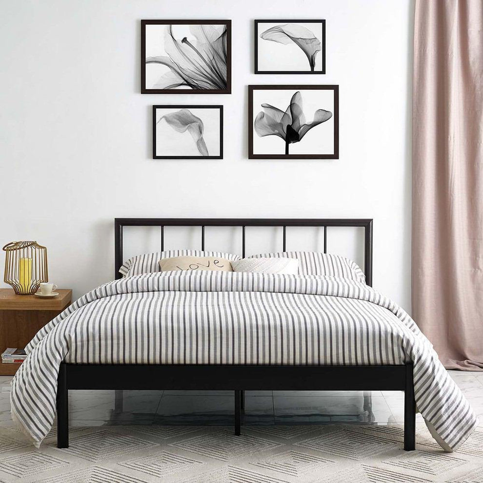 Modway Gwen Queen Metal Bed Frame - MOD-5545 | Beds | Modishstore - 1