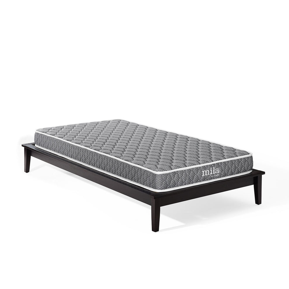 Modway Emma 6" Twin Mattress - White - MOD-5560 | Mattresses | Modishstore - 6