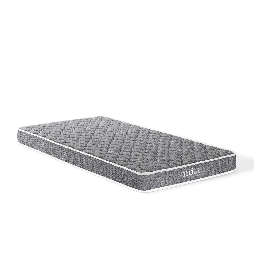Modway Emma 6" Twin Mattress - White - MOD-5560 | Mattresses | Modishstore - 7