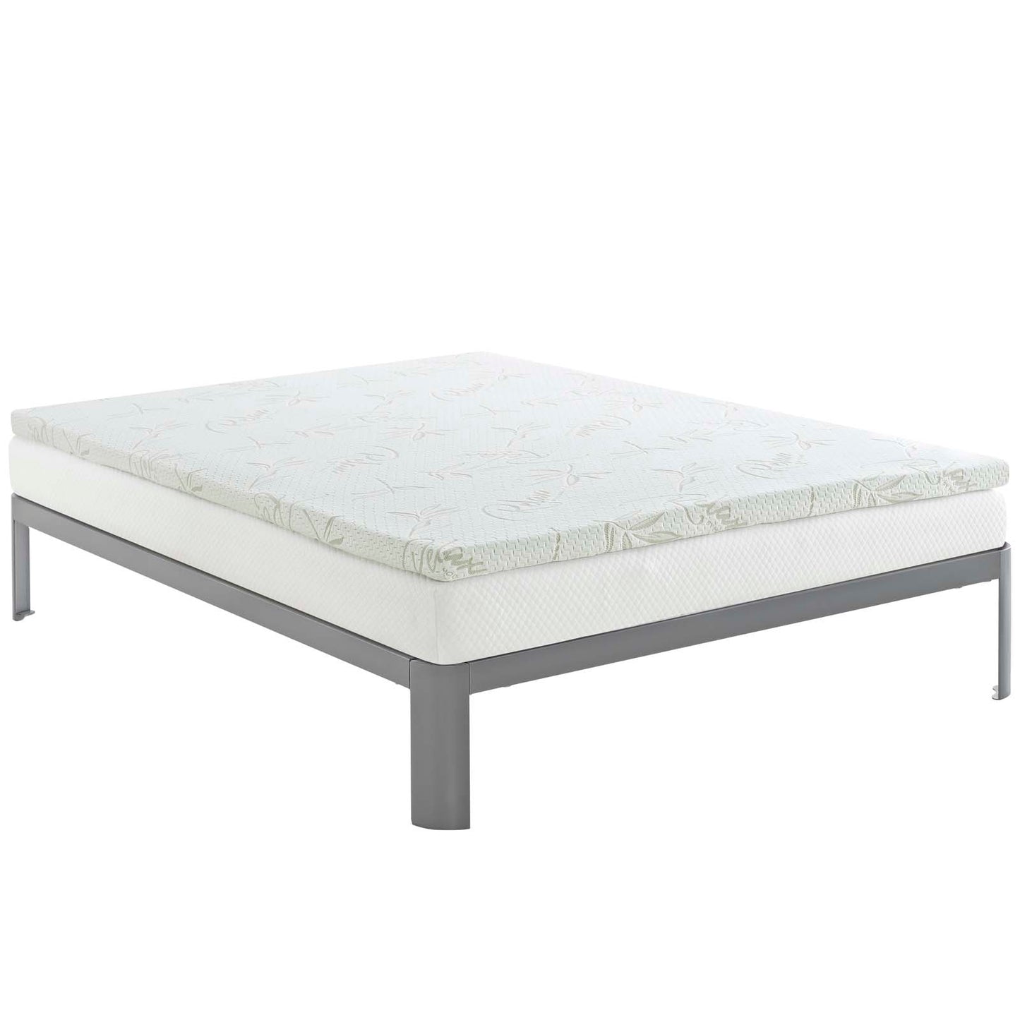 Relax Queen 2" Gel Memory Foam Mattress Topper By Modway - MOD-5573 | Mattresses | Modishstore - 2