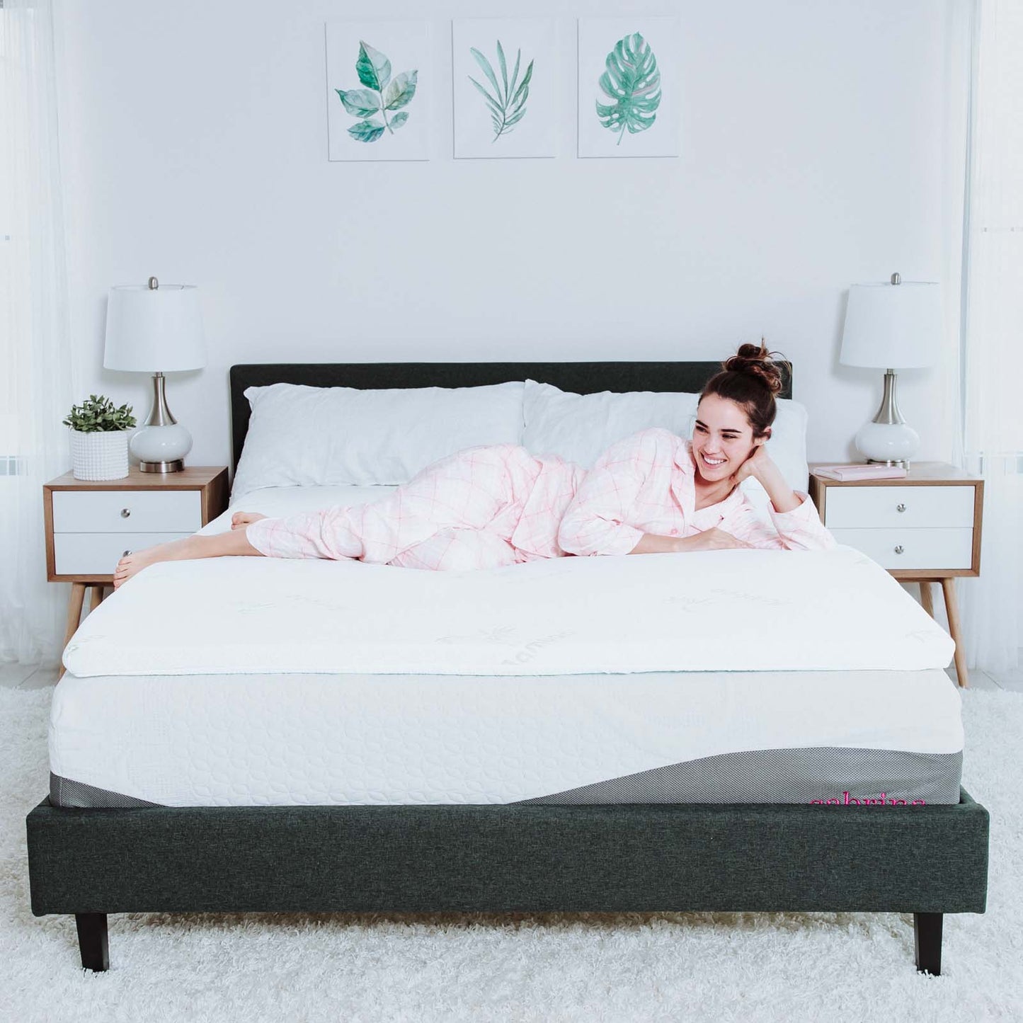 Relax Queen 2" Gel Memory Foam Mattress Topper By Modway - MOD-5573 | Mattresses | Modishstore - 10