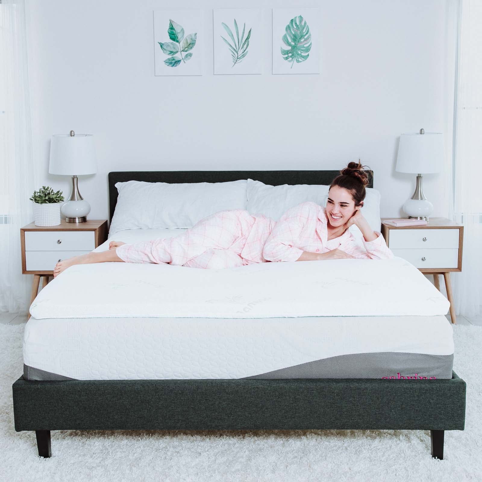 Relax Queen 2" Gel Memory Foam Mattress Topper By Modway - MOD-5573 | Mattresses | Modishstore - 10