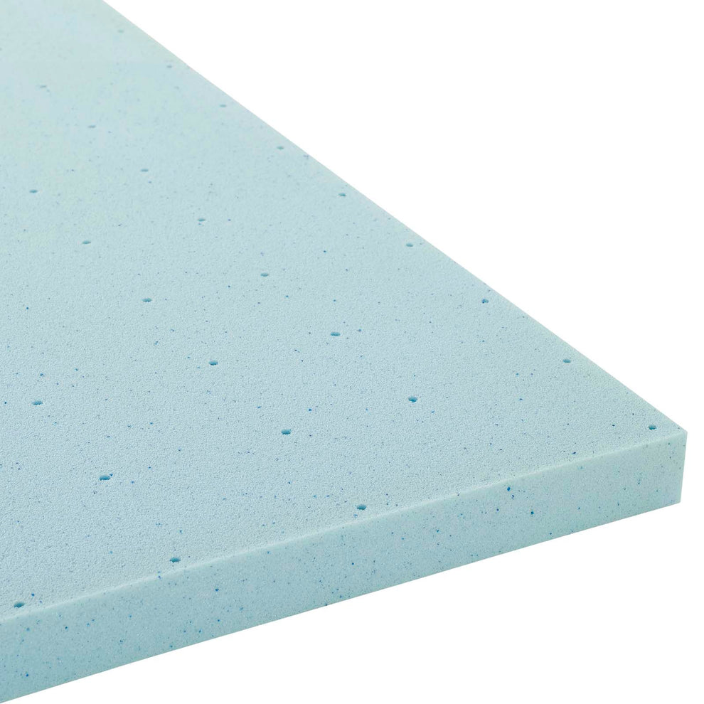 Relax Queen 2" Gel Memory Foam Mattress Topper By Modway - MOD-5573 | Mattresses | Modishstore - 8