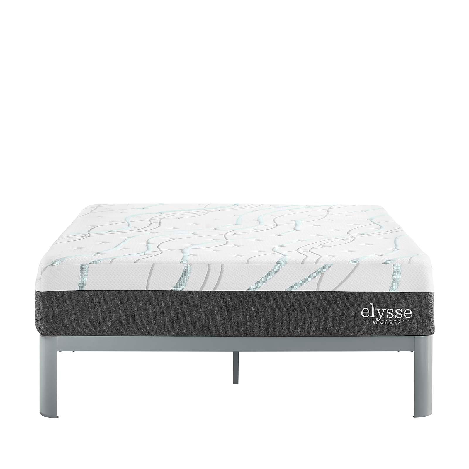 Elysse King CertiPUR-US® Certified Foam 12" Gel Infused Hybrid Mattress By Modway - MOD-5580 | Mattresses | Modishstore - 2