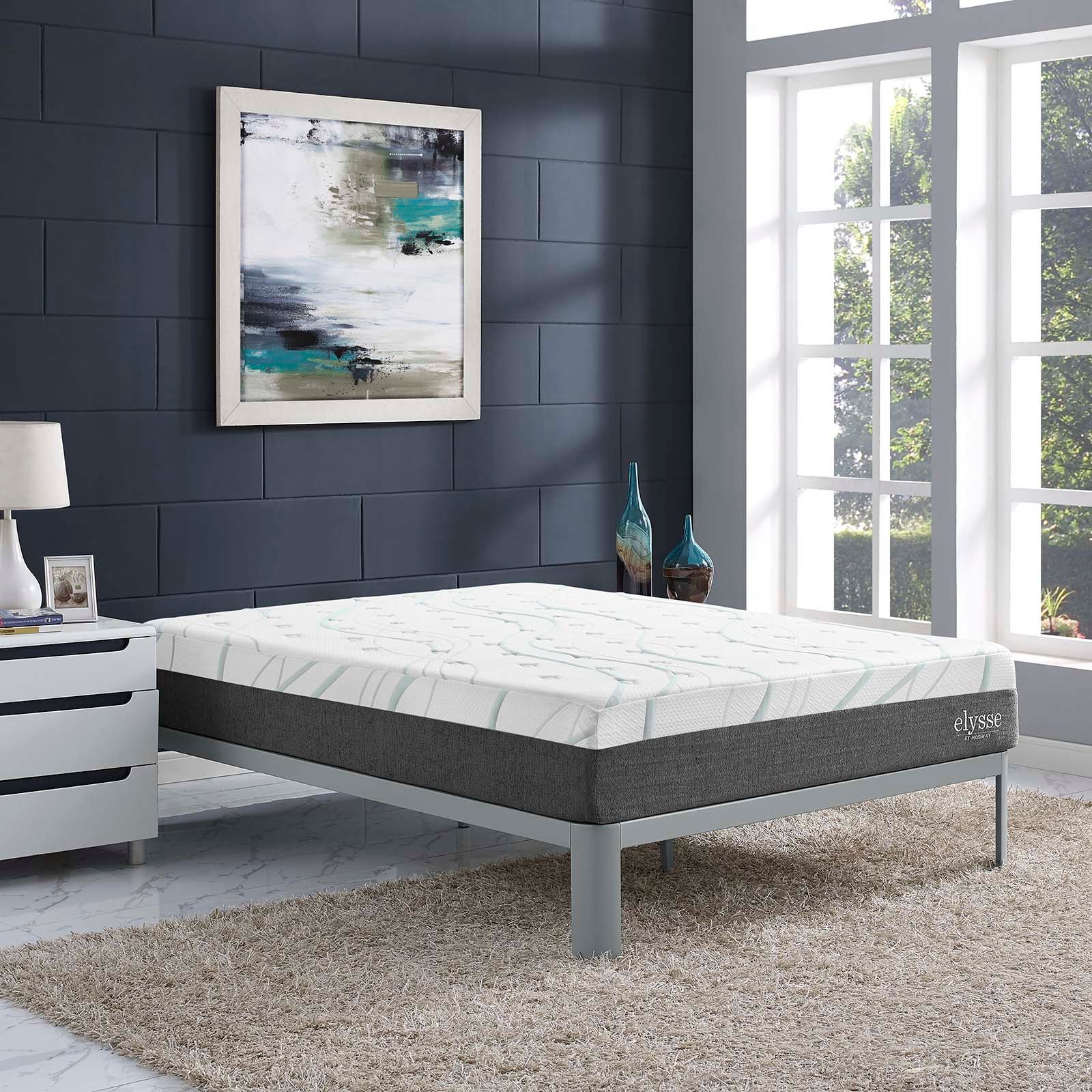 Elysse King CertiPUR-US® Certified Foam 12" Gel Infused Hybrid Mattress By Modway - MOD-5580 | Mattresses | Modishstore - 1