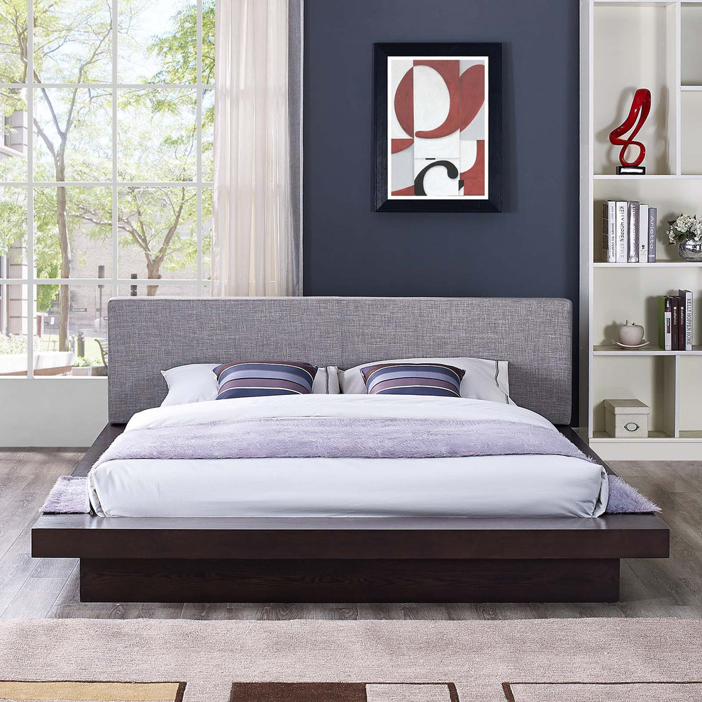 Modway Freja Queen Fabric Platform Bed - MOD-5721 | Beds | Modishstore - 9