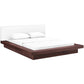Modway Freja Queen Vinyl Platform Bed - MOD-5722 | Beds | Modishstore - 1