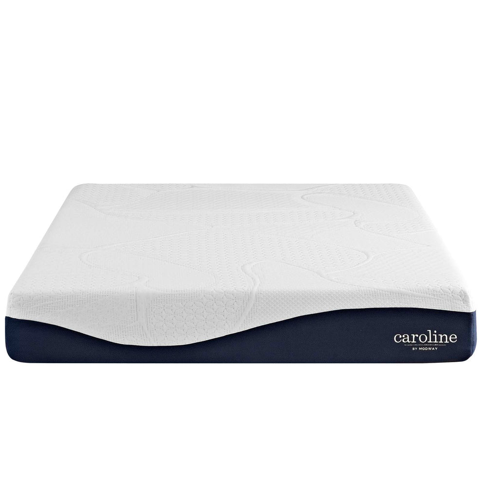 Modway Caroline 10" King Memory Foam Mattress - White - MOD-5740 | Mattresses | Modishstore - 5