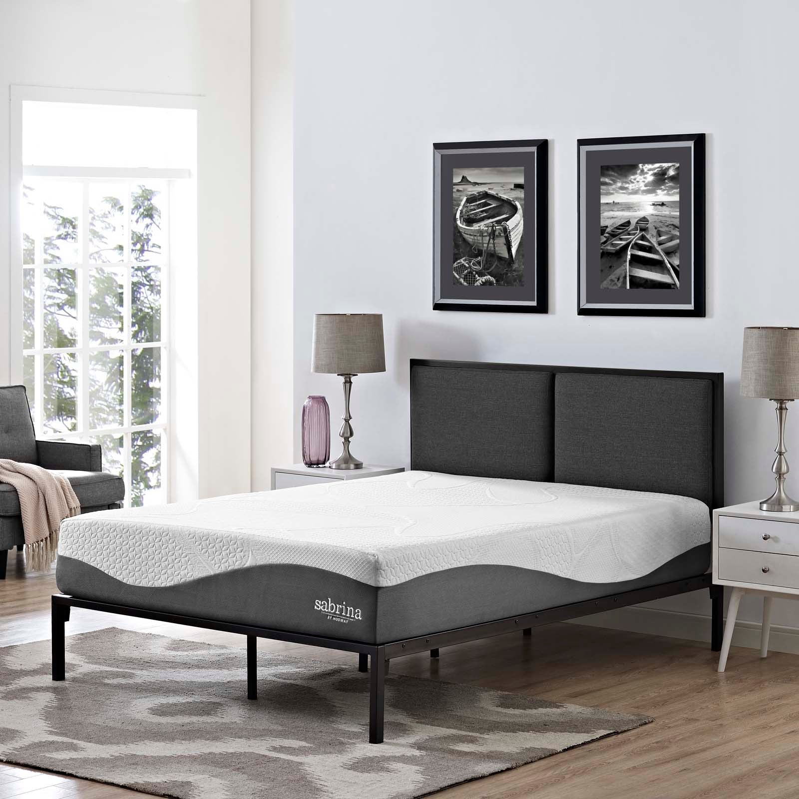 Sabrina 12" Full Memory Foam Mattress By Modway - MOD-5742 | Mattresses | Modishstore - 1