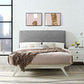 Tracy King Bed By Modway - MOD-5767 | Beds | Modishstore - 1