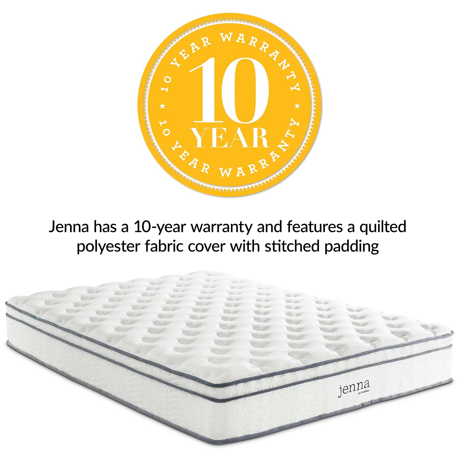 Jenna Queen 10 Innerspring Mattress - Thumbnail 4