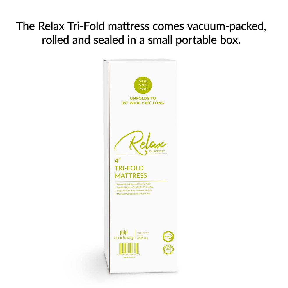 Modway Relax Tri-Fold Mattress - Twin XL - MOD-5783 | Mattresses | Modishstore - 6