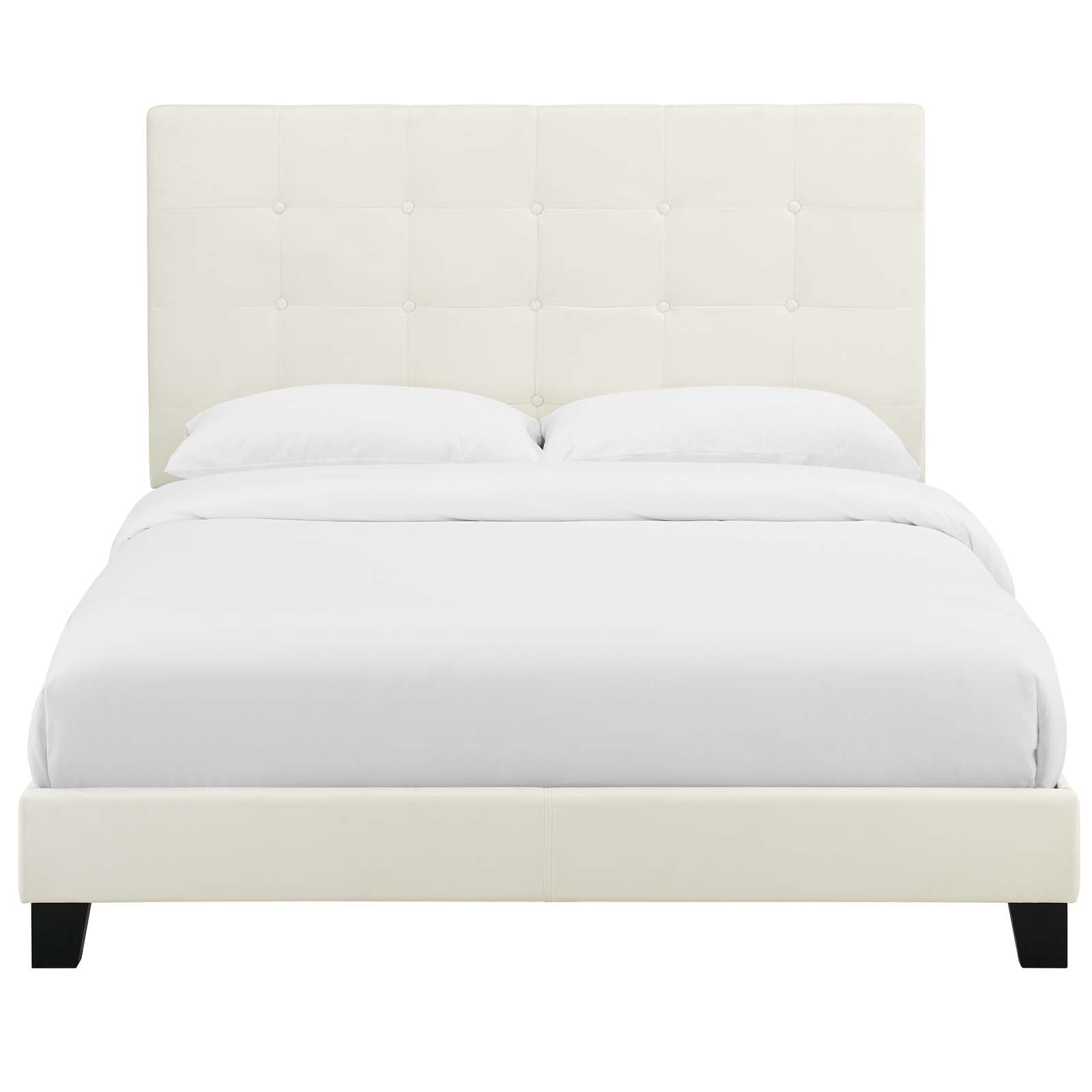 Modway Melanie Twin Tufted Button Upholstered Performance Velvet Platform Bed - MOD-5805 | Beds | Modishstore - 13