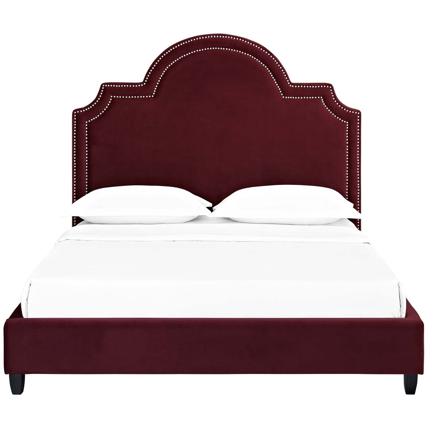 Modway Primrose Queen Performance Velvet Platform Bed - MOD-5812 | Beds | Modishstore - 20