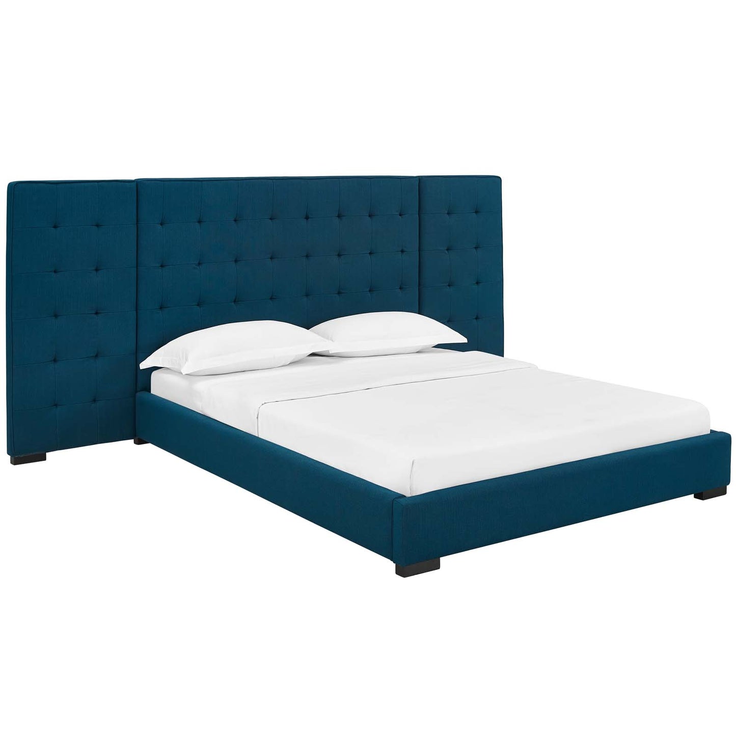 Modway Sierra Queen Upholstered Fabric Platform Bed | Beds | Modishstore-2