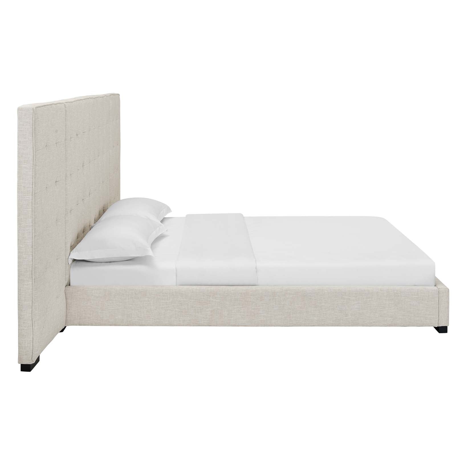 Modway Sierra Queen Upholstered Fabric Platform Bed | Beds | Modishstore-8