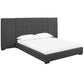 Modway Sierra Queen Upholstered Fabric Platform Bed | Beds | Modishstore-4