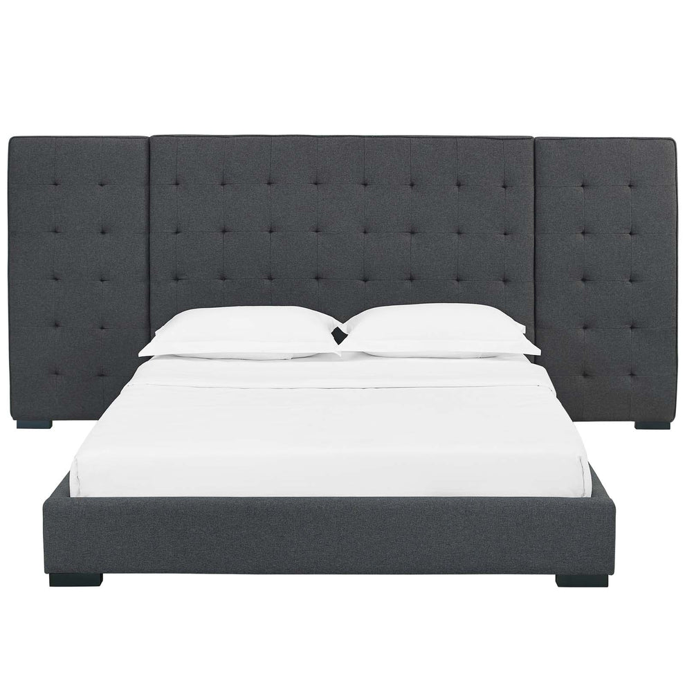 Modway Sierra Queen Upholstered Fabric Platform Bed - MOD-5818 | Beds | Modishstore - 15