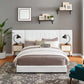 Modway Sierra Queen Upholstered Fabric Platform Bed | Beds | Modishstore-10