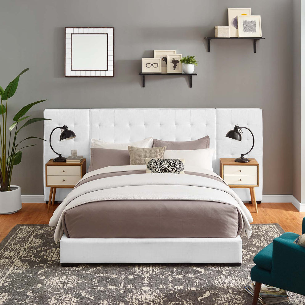 Modway Sierra Queen Upholstered Fabric Platform Bed - MOD-5818 | Beds | Modishstore - 10