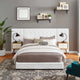 Modway Sierra Queen Upholstered Fabric Platform Bed | Beds | Modishstore-10