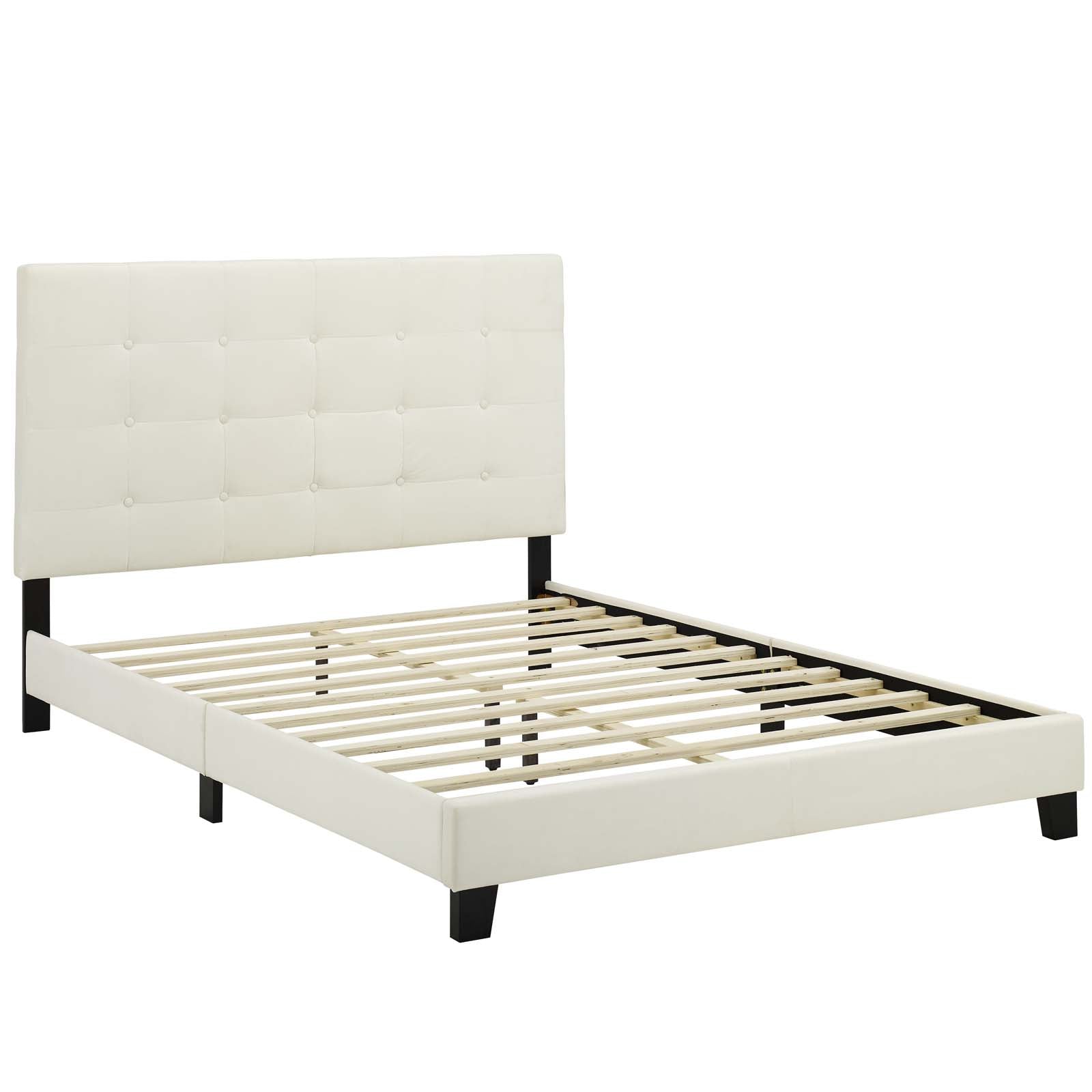 Modway Melanie Full Tufted Button Upholstered Performance Velvet Platform Bed | Beds | Modishstore-20