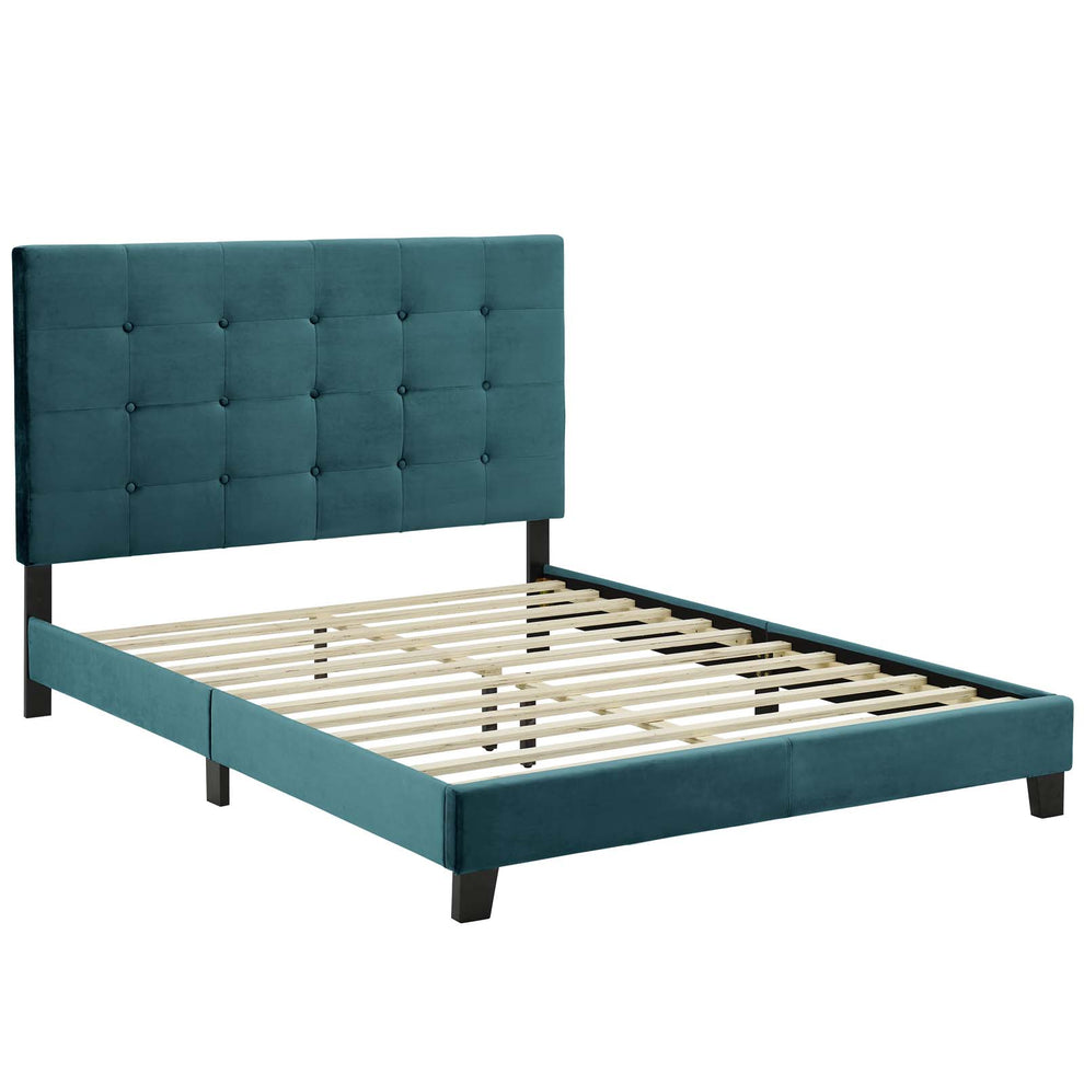 Modway Melanie Full Tufted Button Upholstered Performance Velvet Platform Bed - MOD-5819 | Beds | Modishstore - 17