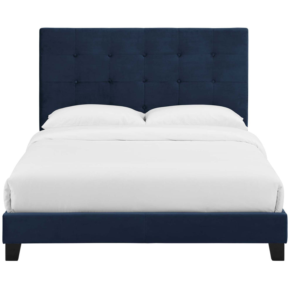 Modway Melanie King Tufted Button Upholstered Performance Velvet Platform Bed - MOD-5823 | Beds | Modishstore - 6