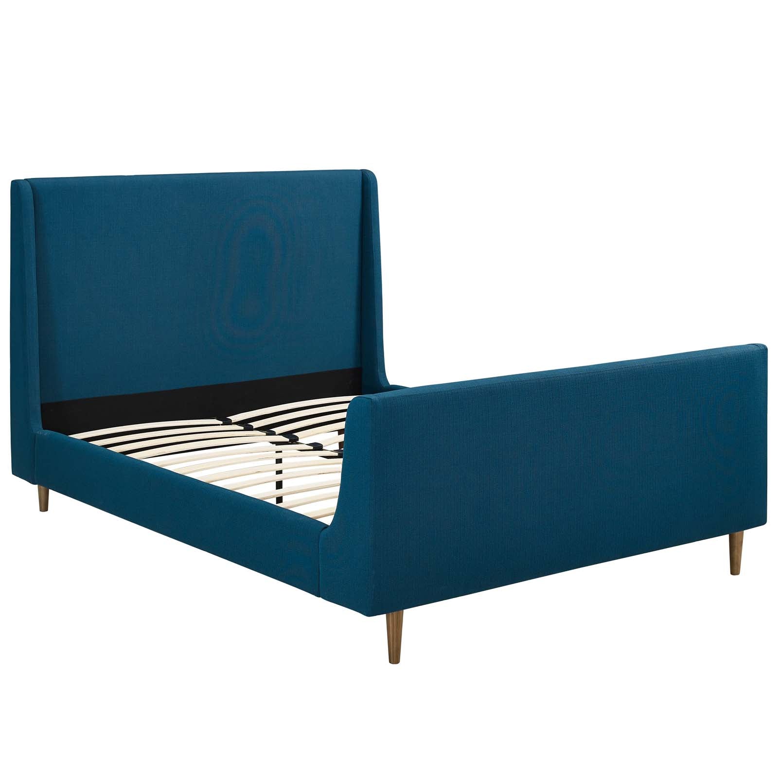 Modway Aubree Queen Upholstered Fabric Sleigh Platform Bed - MOD-5824 | Beds | Modishstore - 6