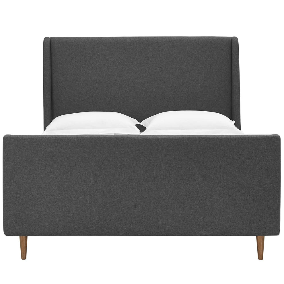 Modway Aubree Queen Upholstered Fabric Sleigh Platform Bed - MOD-5824 | Beds | Modishstore - 4