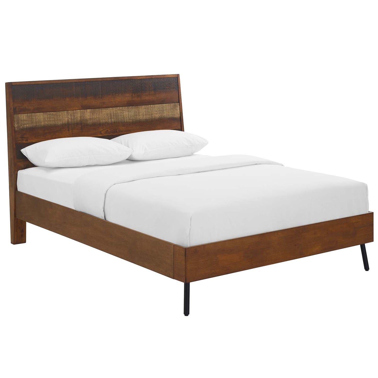 Modway Arwen Queen Rustic Wood Bed | Beds | Modishstore-2