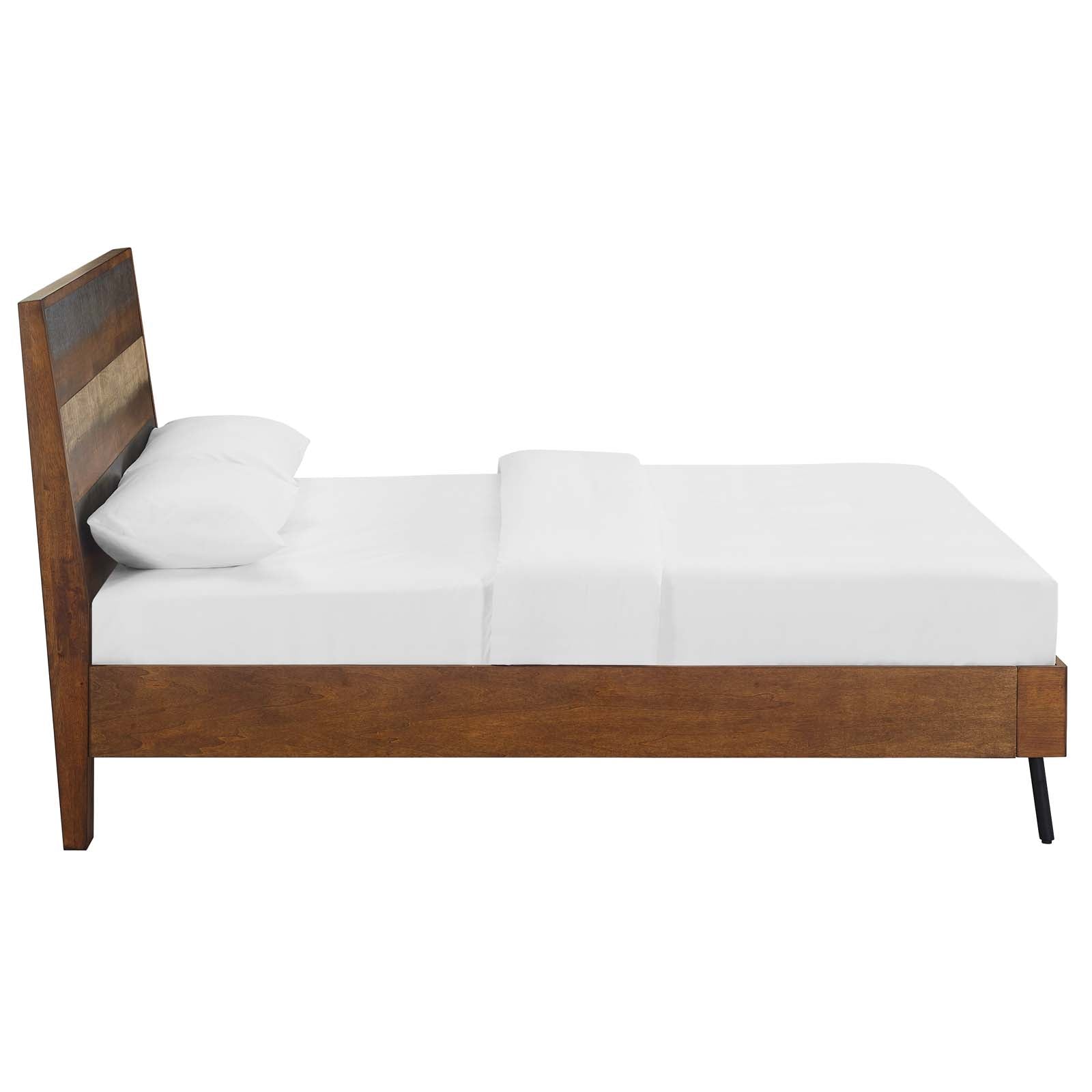 Modway Arwen Queen Rustic Wood Bed | Beds | Modishstore-4