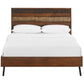 Modway Arwen Queen Rustic Wood Bed | Beds | Modishstore-5