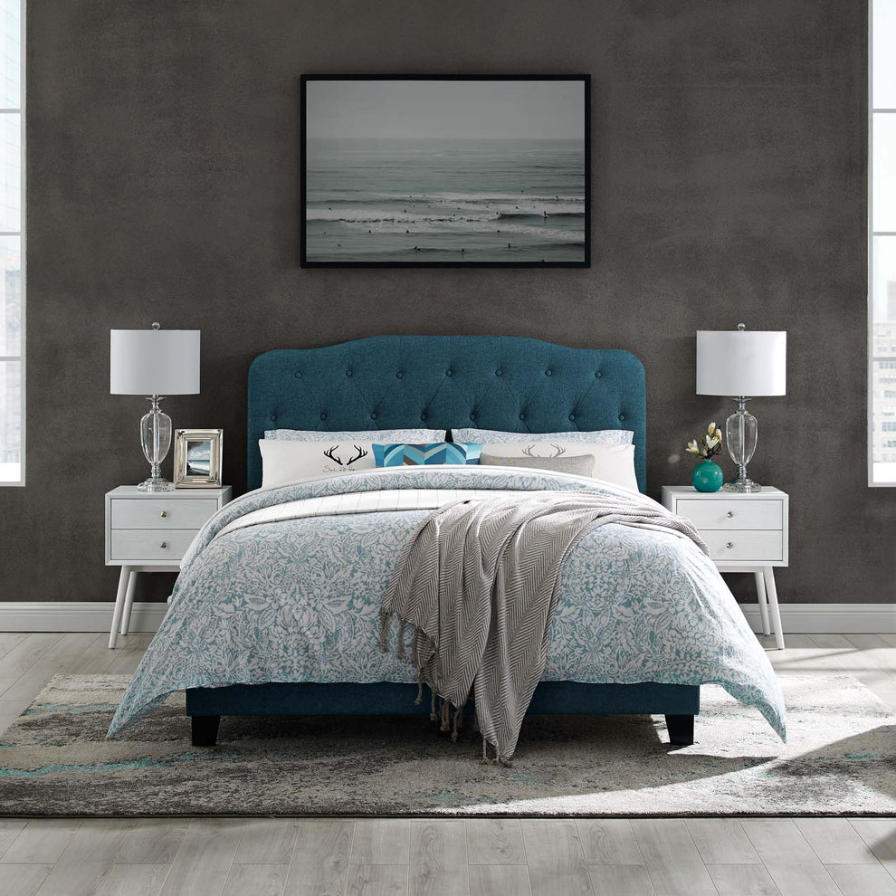 Modway Amelia Queen Upholstered Fabric Bed - MOD-5840 | Beds | Modishstore - 12