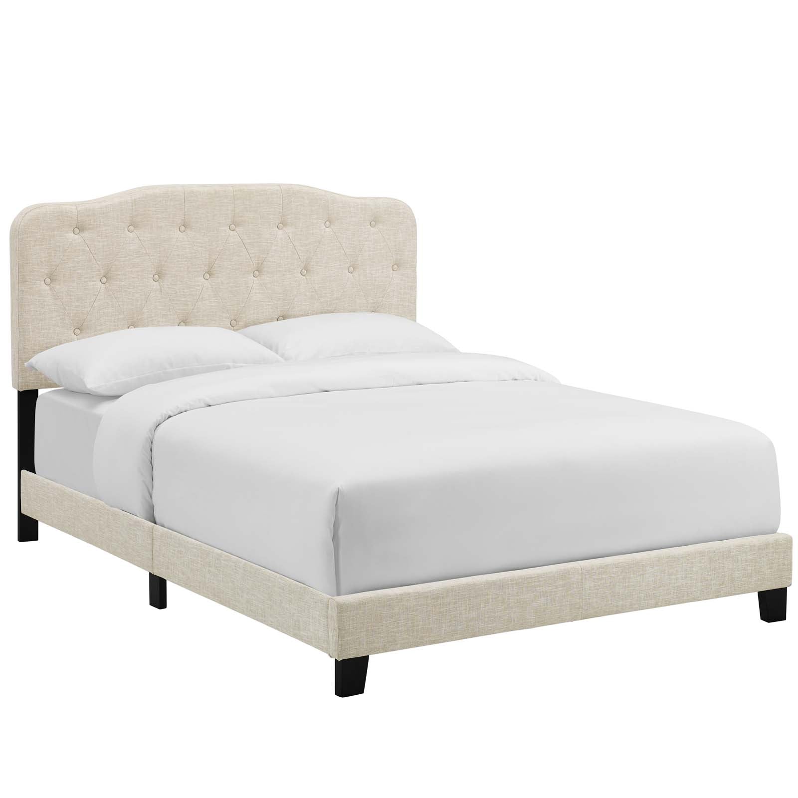 Modway Amelia King Upholstered Fabric Bed | Beds | Modishstore