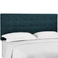 Modway Paisley Tufted Twin Upholstered Linen Fabric Headboard | Headboards | Modishstore-5