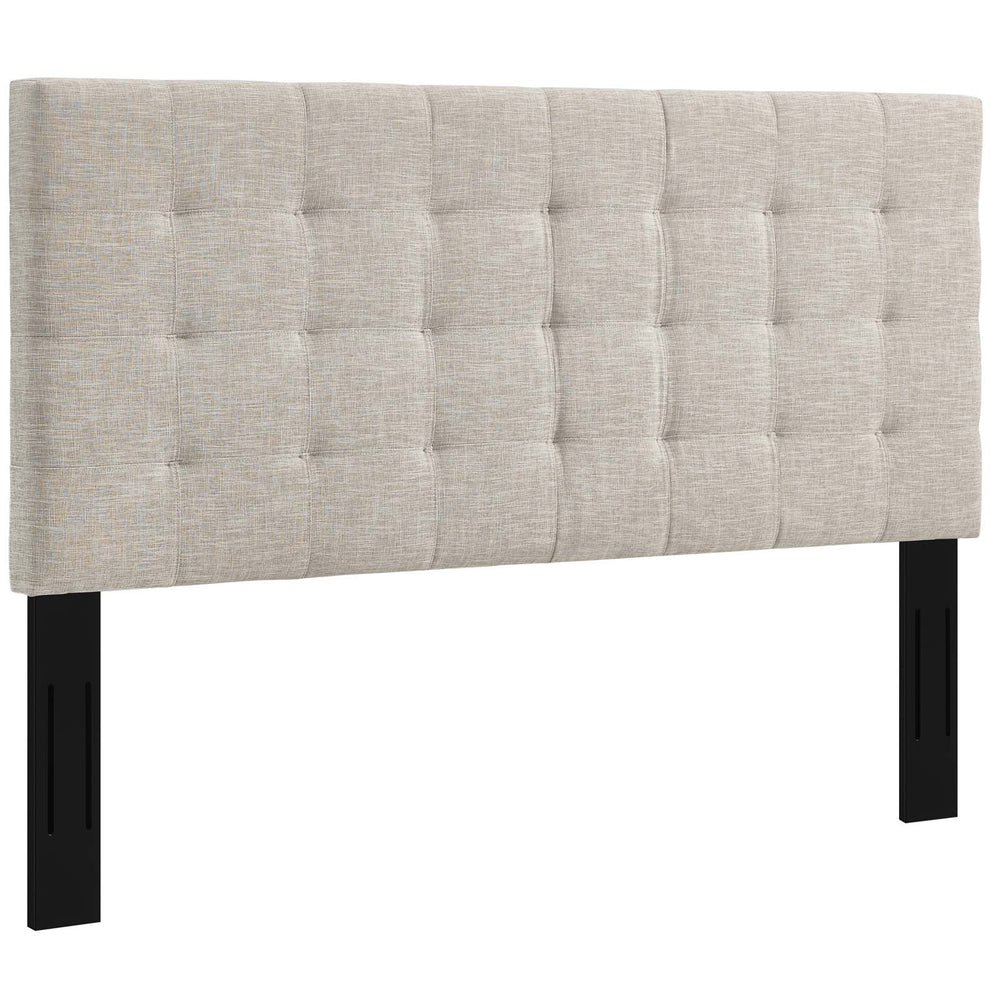 Modway Paisley Tufted Twin Upholstered Linen Fabric Headboard - MOD-5846 | Headboards | Modishstore - 9